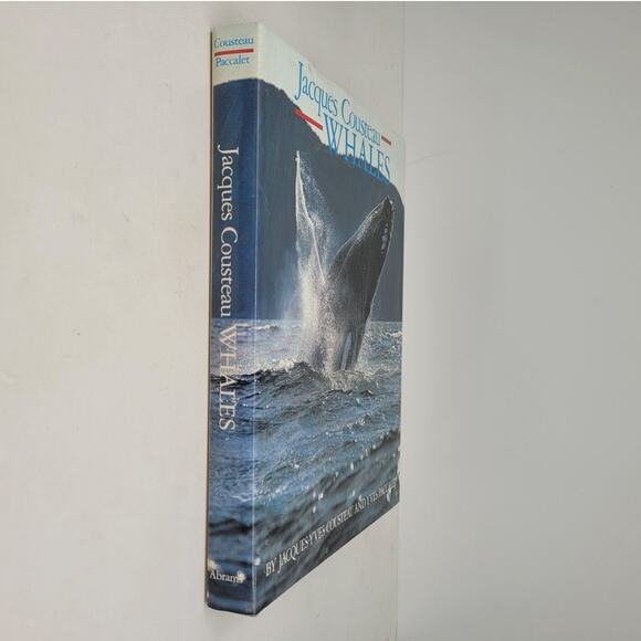 Jacques Cousteau Whales 1986 Hardcover Marine‎ Ocean Life Book Wildlife Photos - Picture 4 of 11